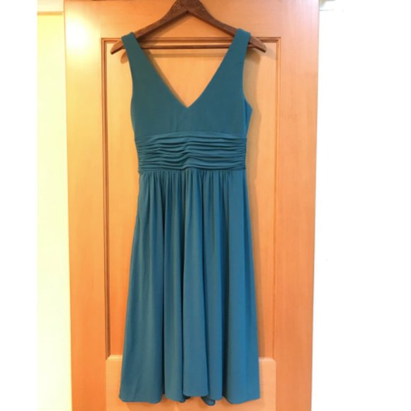 Laundry by Shelli Segal Size 4 Teal Cocktail Dress - Picture 4 of 7